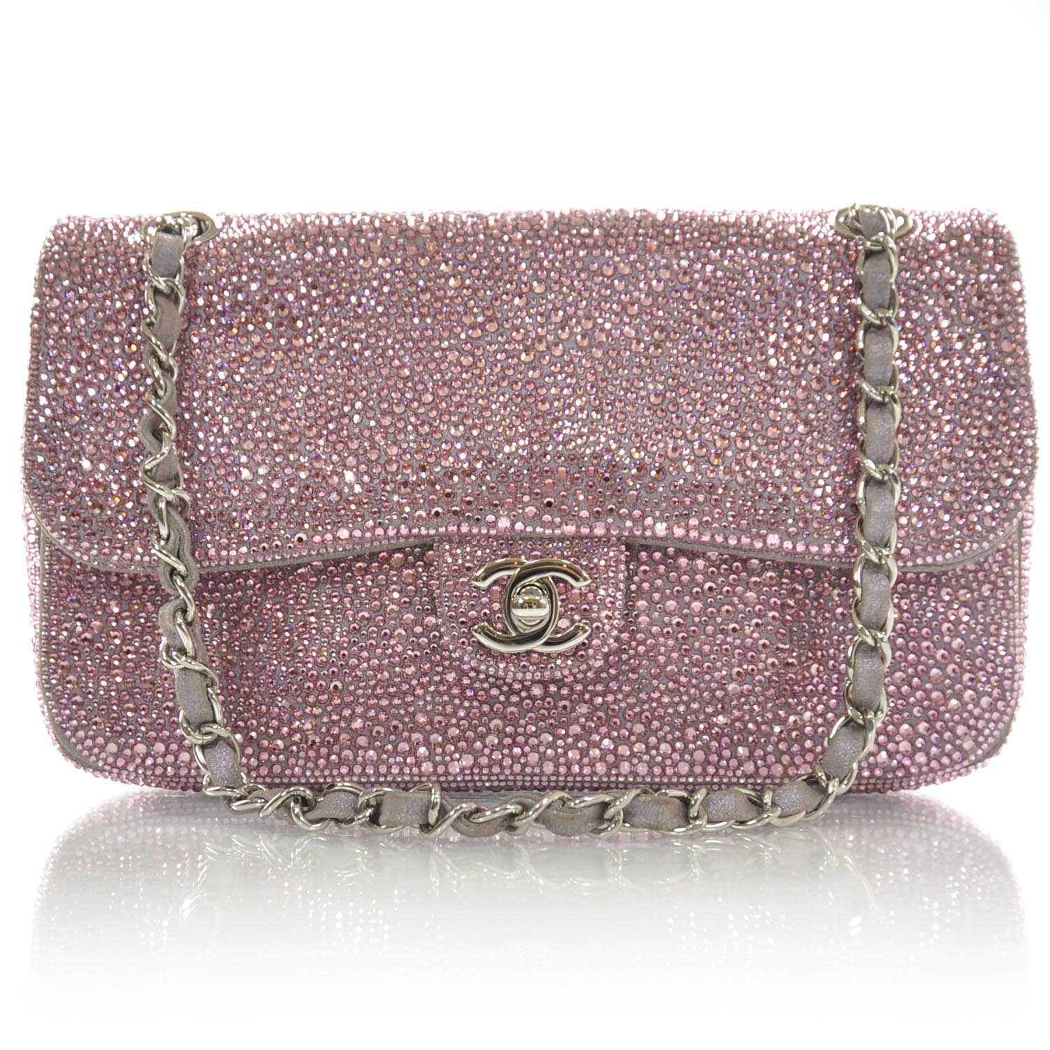 chanel rhinestone clutch