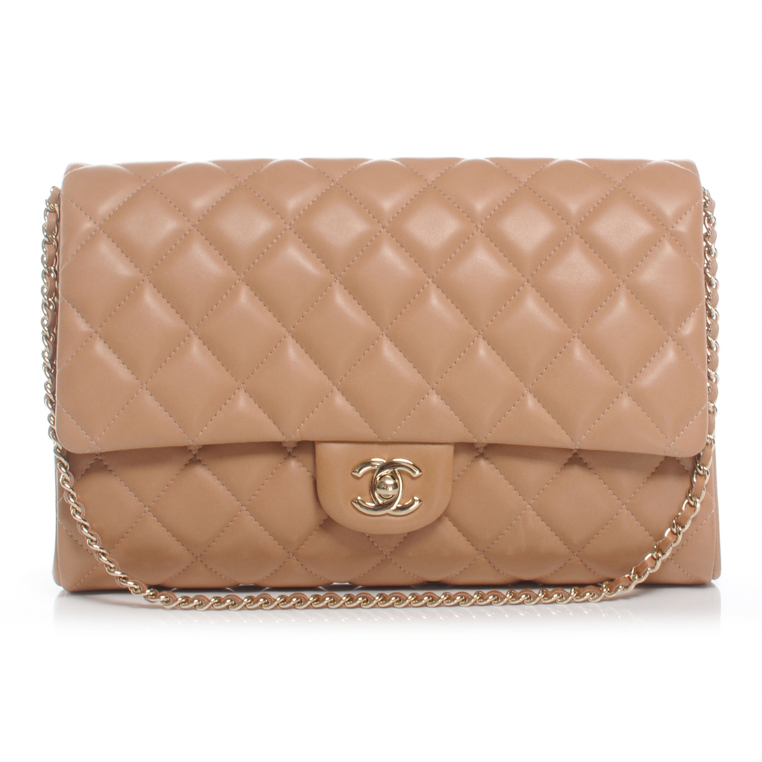 chanel clutch flap