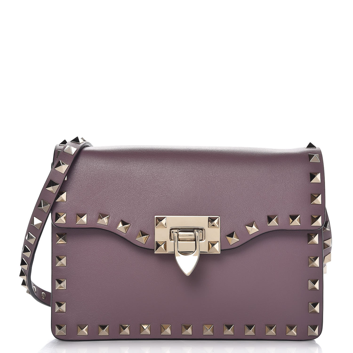 mauve valentino rockstud