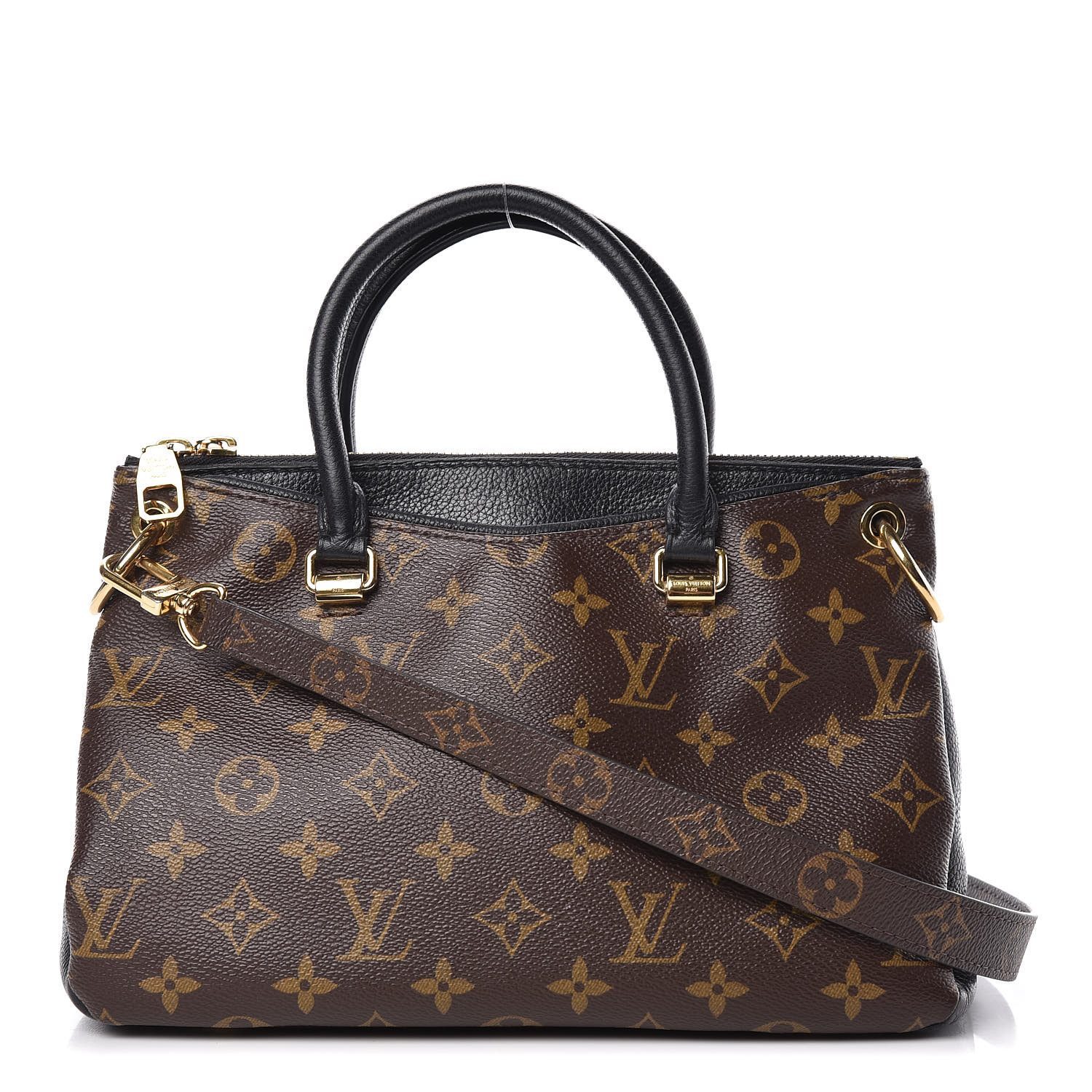 louis vuitton monogram pallas full bb black