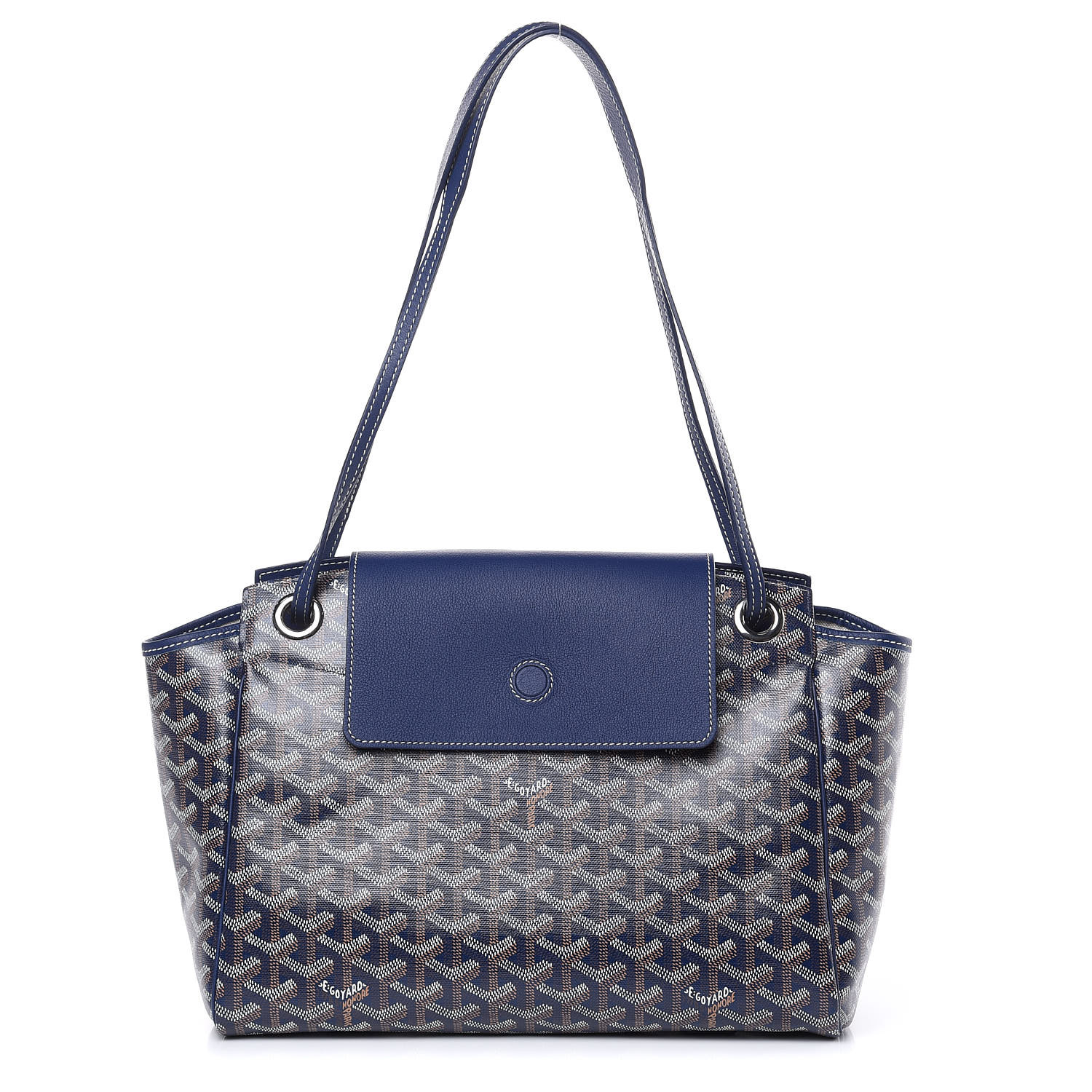 GOYARD Goyardine Rouette PM Blue Marine 424943