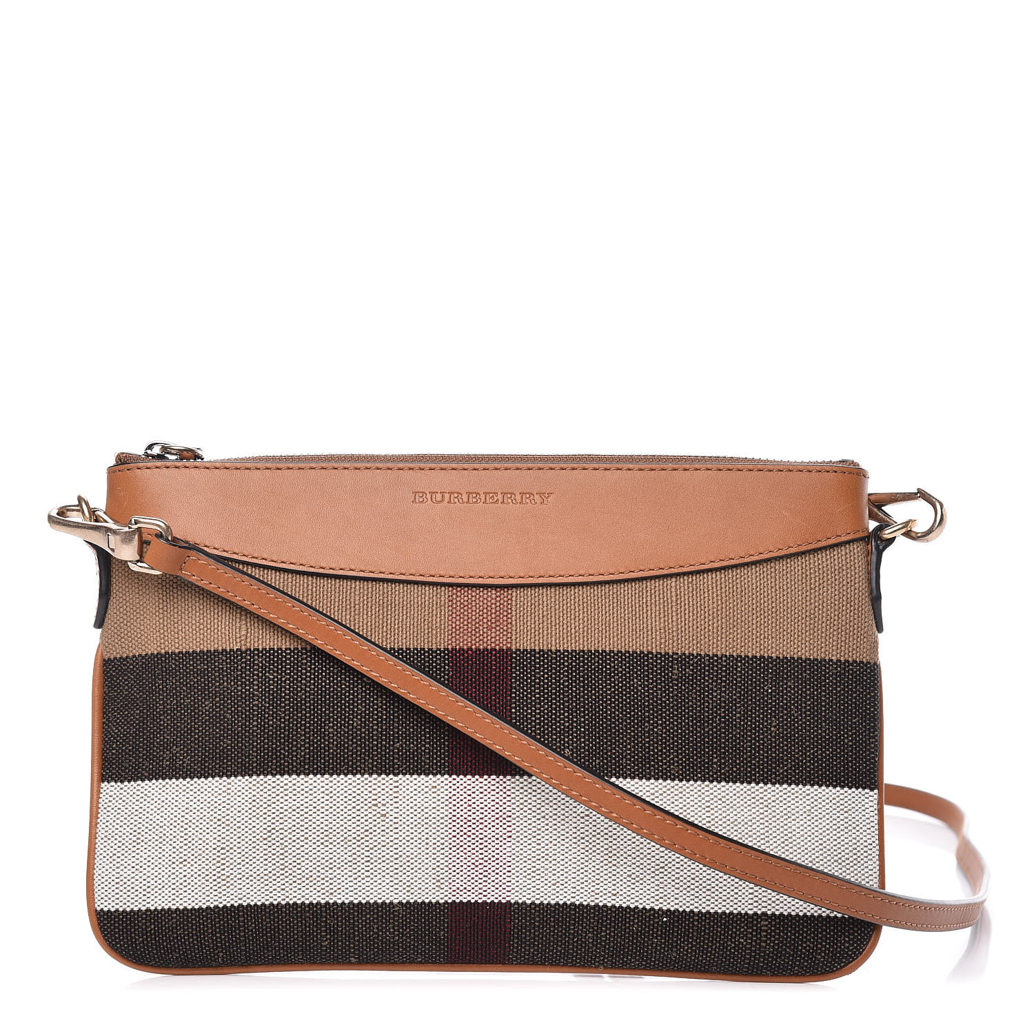 Burberry House Check Derby Peyton Crossbody Clutch Bag :: Keweenaw Bay ...