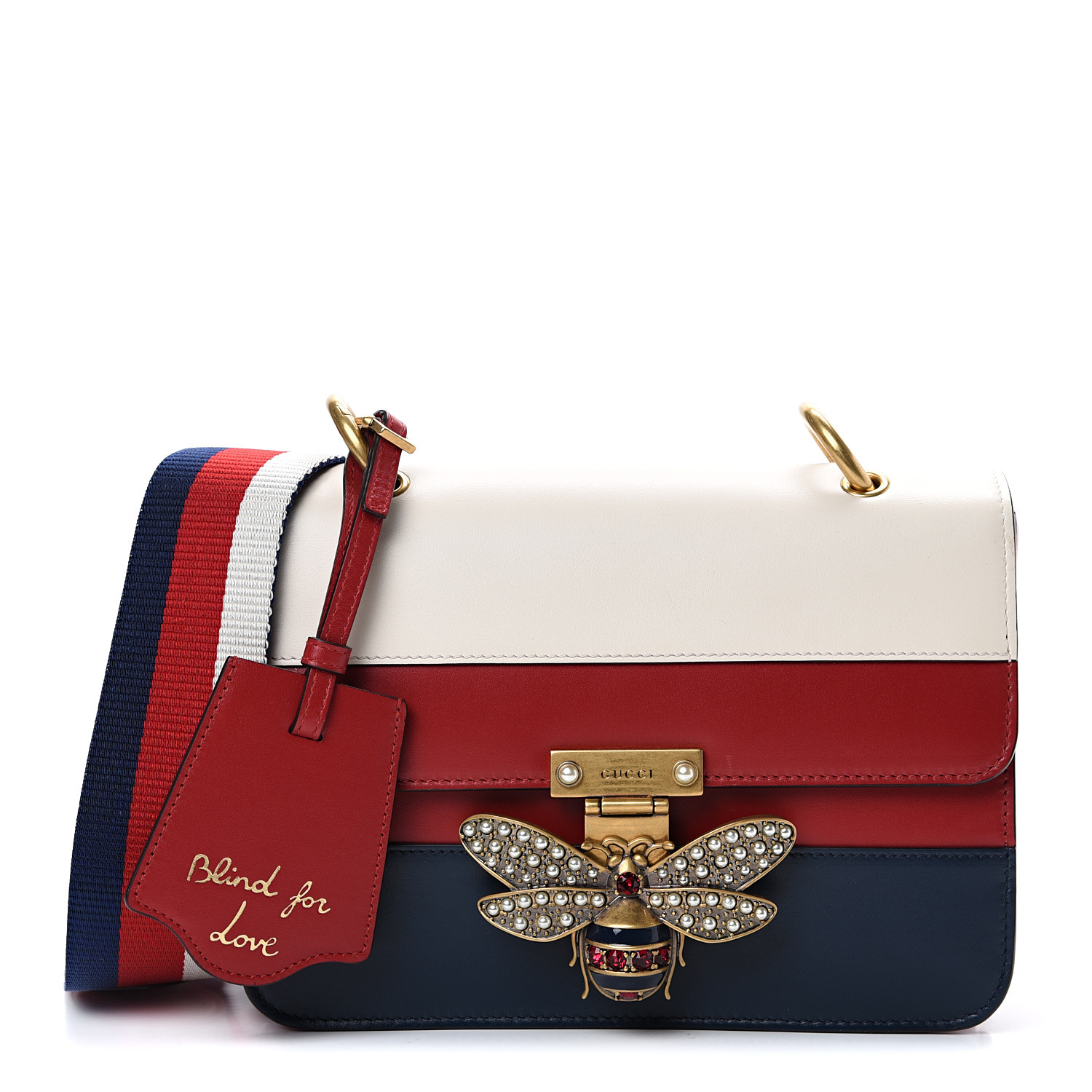 gucci bag red white and blue