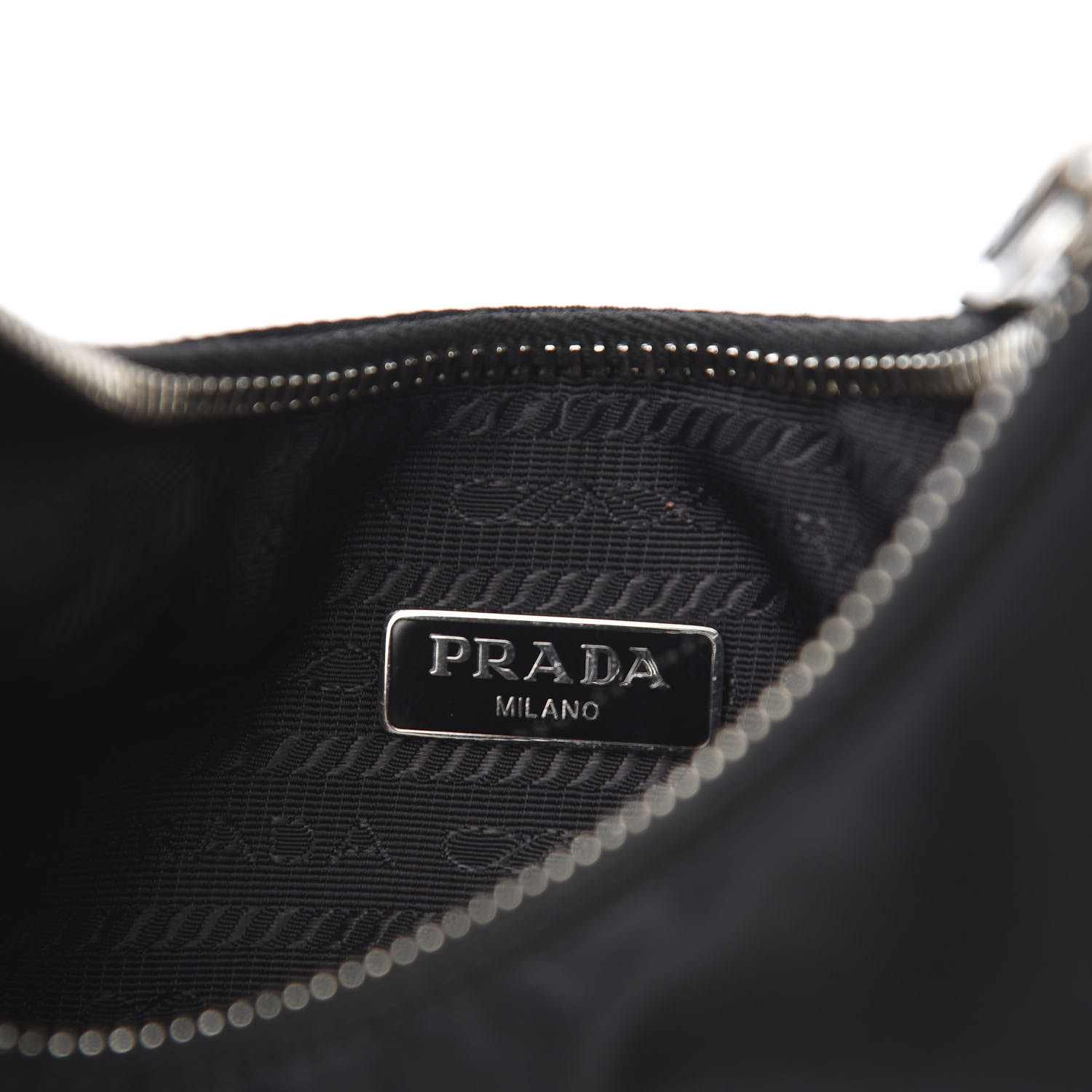 PRADA Nylon Re-Edition 2005 Shoulder Bag Black 569719