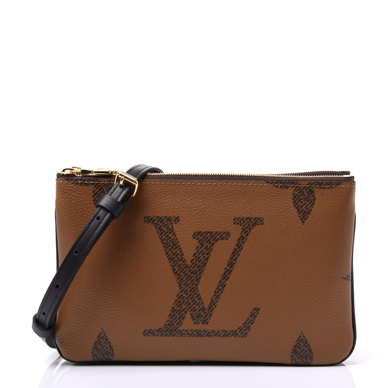 double zip pochette price