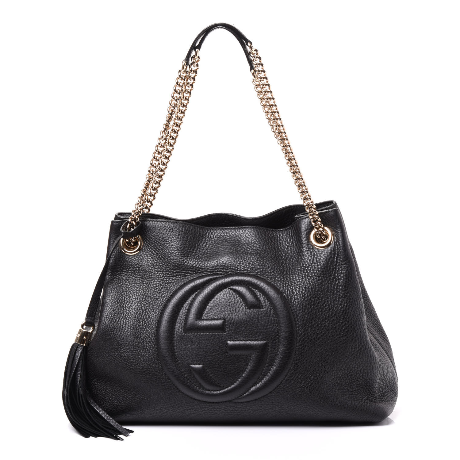 gucci pebbled calfskin medium soho