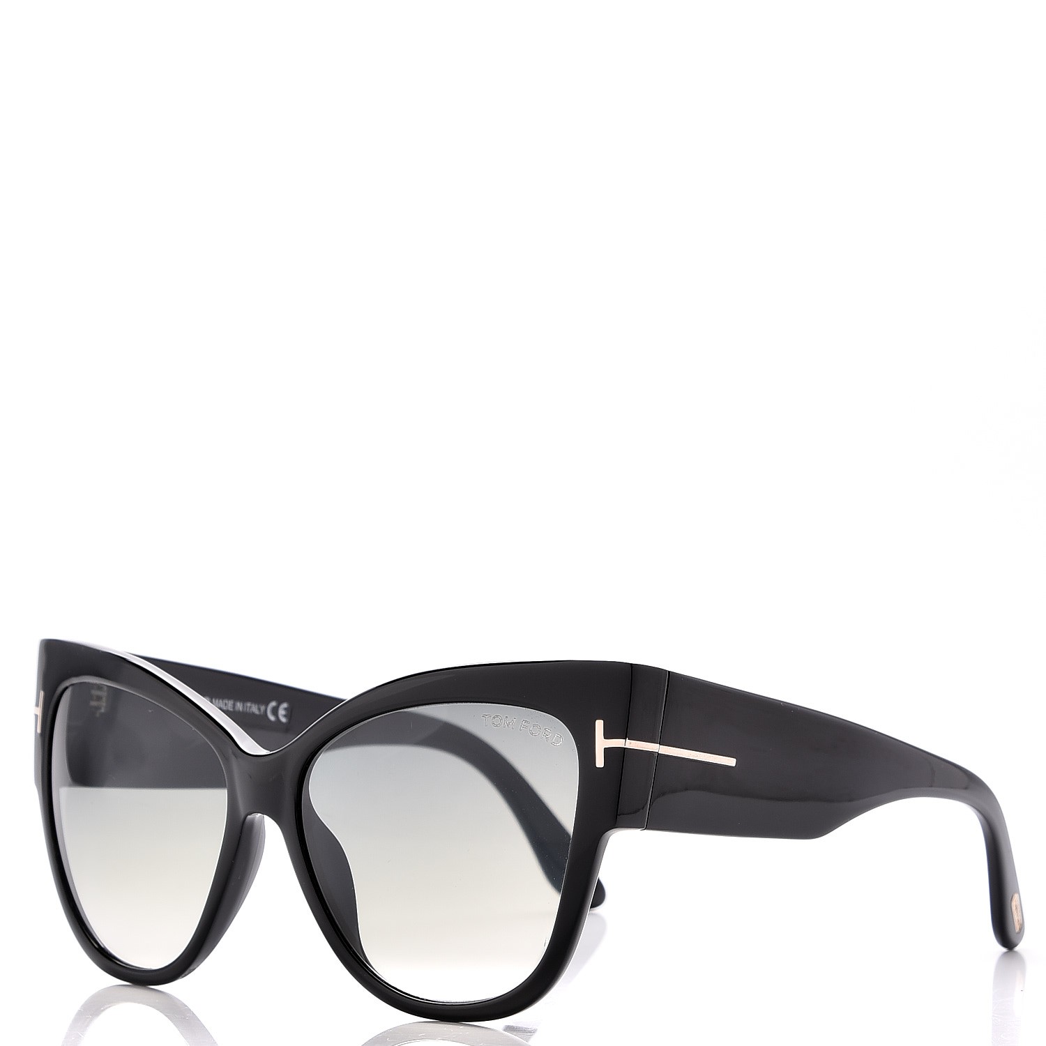 Tom Ford Anoushka Cat Eye Sunglasses Tf371 Black 225816