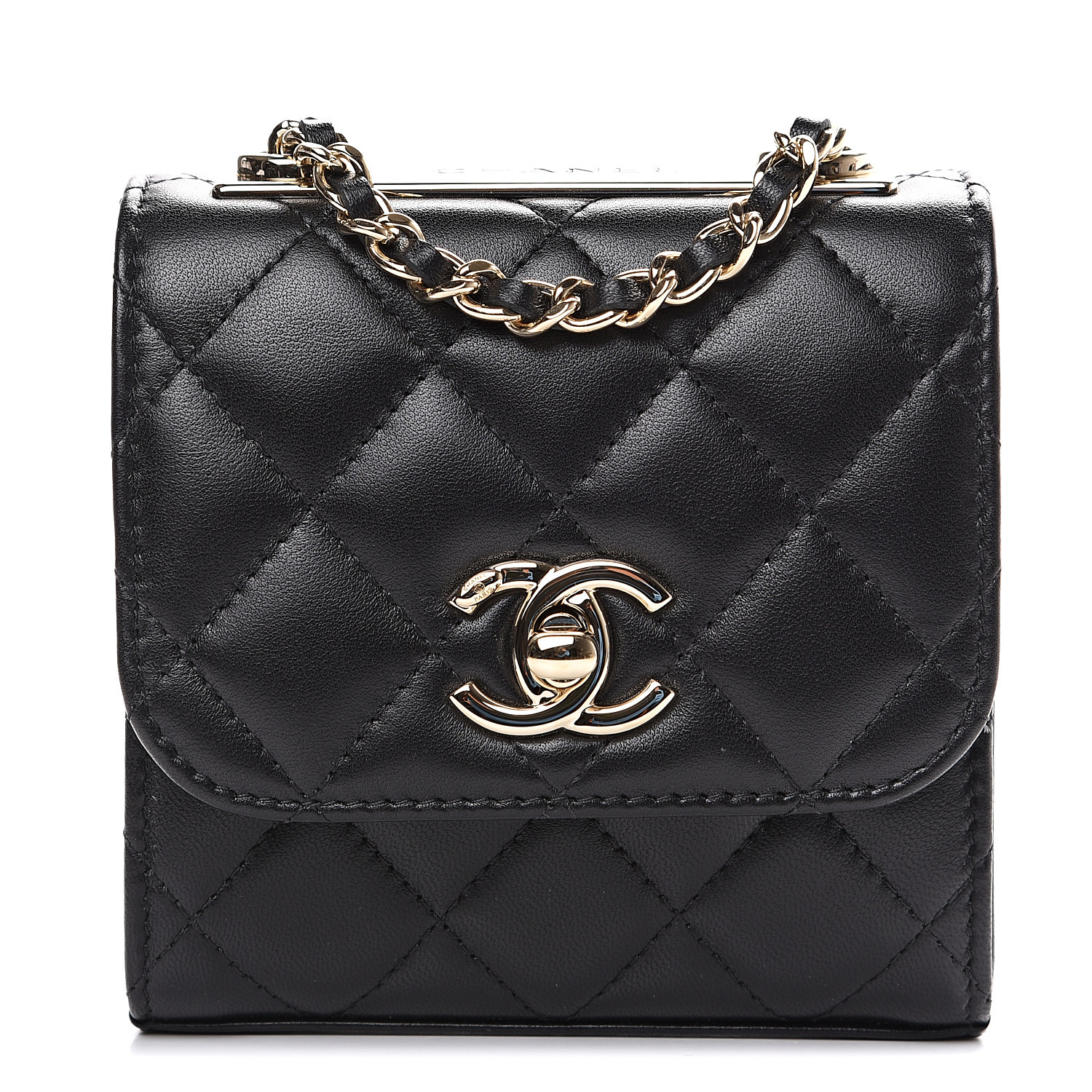 chanel trendy cc clutch with chain