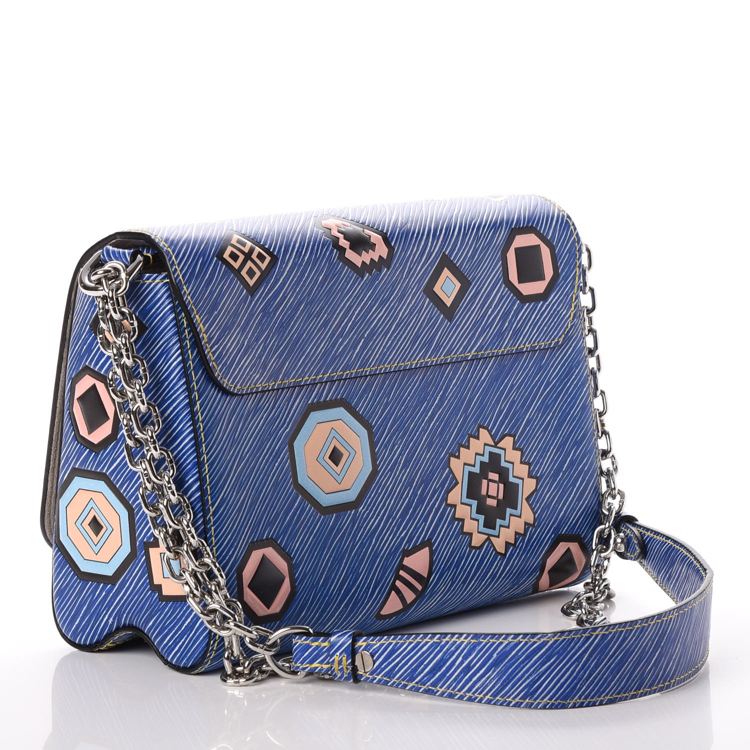 Louis Vuitton Aztec EPI Leather Twist Wallet on Chain Bag