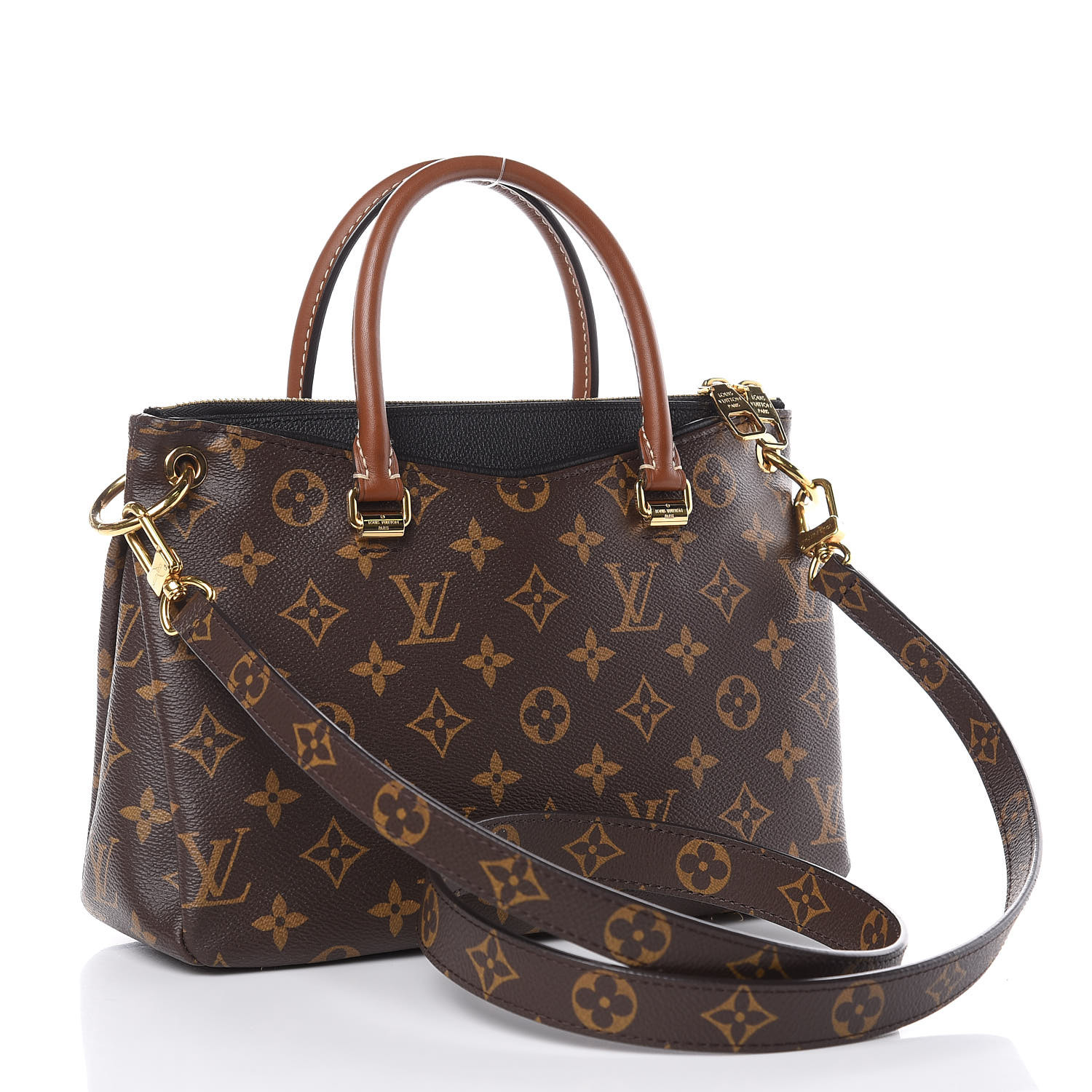 louis vuitton monogram pallas full bb black