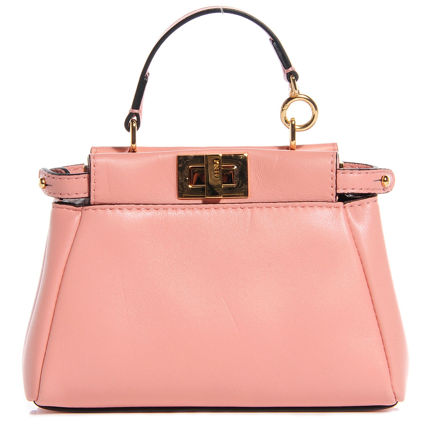 FENDI Nappa Micro Peekaboo Iconic Pink 93287