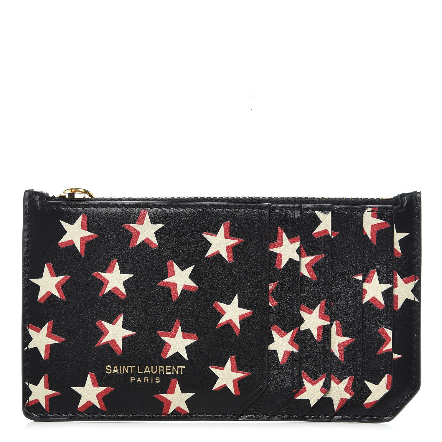 Ysl star 2025 card holder