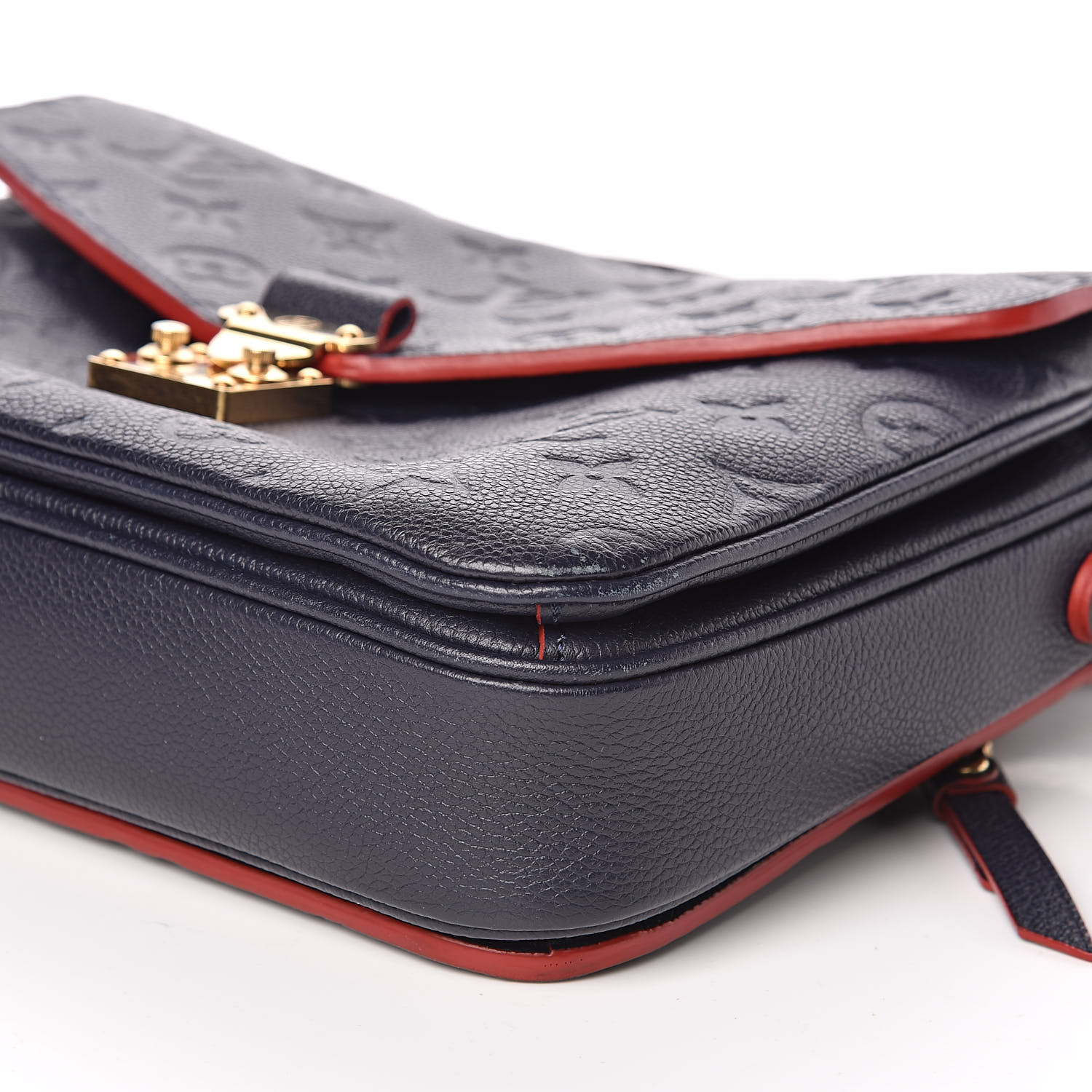 louis vuitton empreinte pochette metis marine rouge