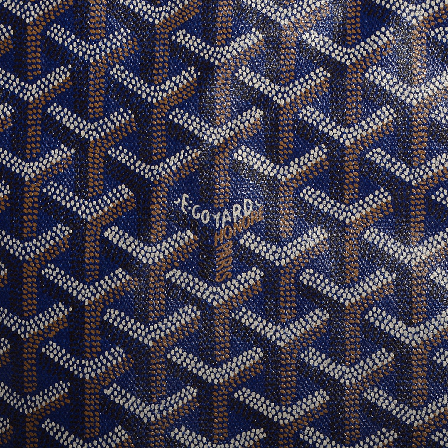 GOYARD Goyardine Saint Louis GM Blue 93080