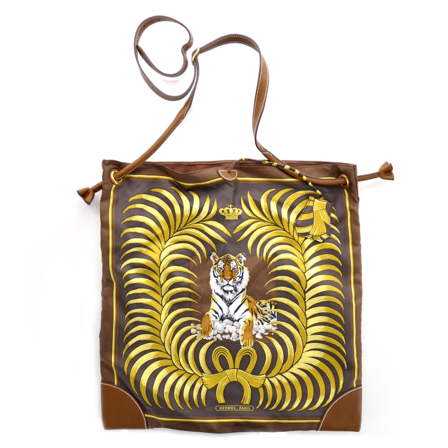 HERMES Silky City Tiger Royal Bag 30936