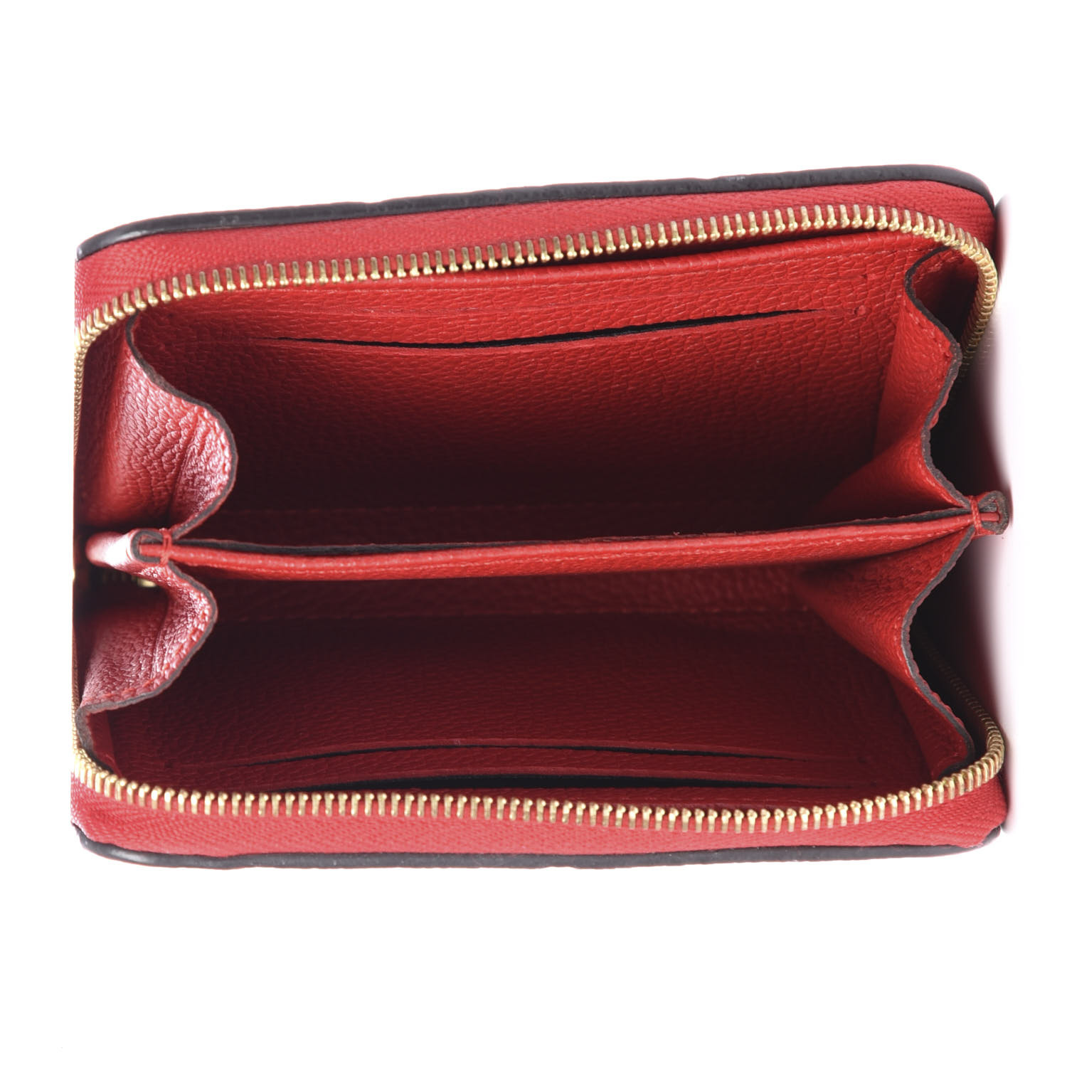 LOUIS VUITTON Empreinte Zippy Coin Purse Cherry 613493