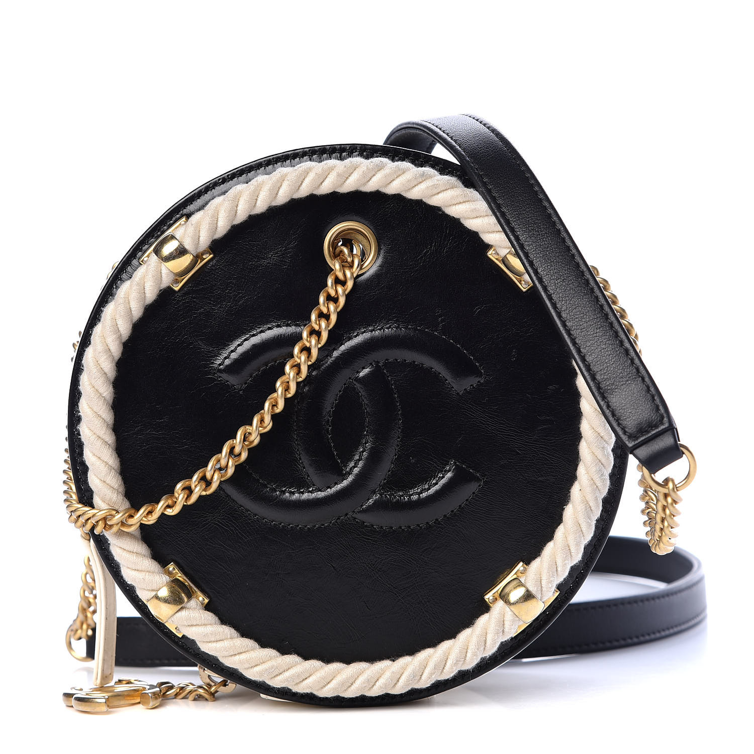 round chanel crossbody