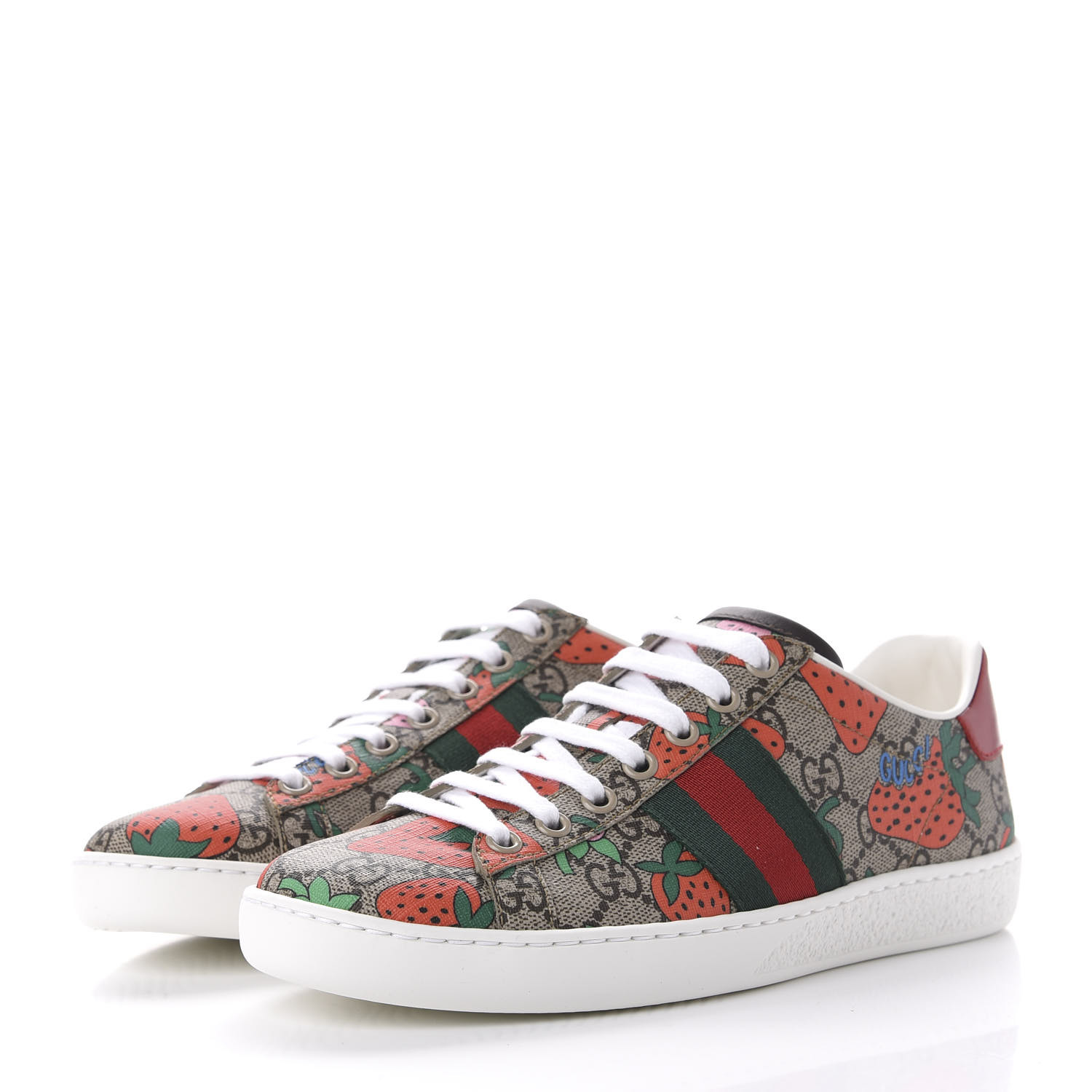 gucci sneakers gg print