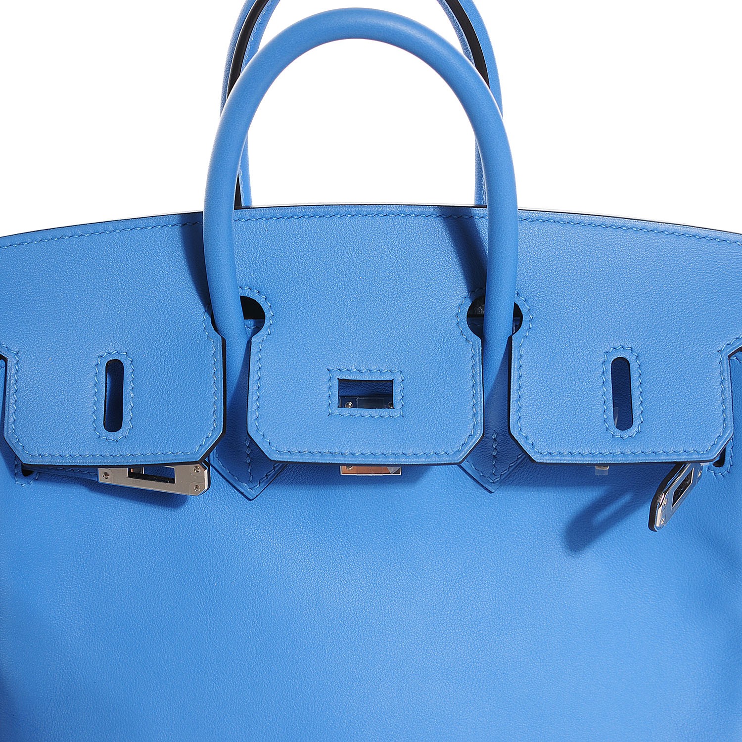 HERMES Swift Birkin 25 Bleu Paradis 105181