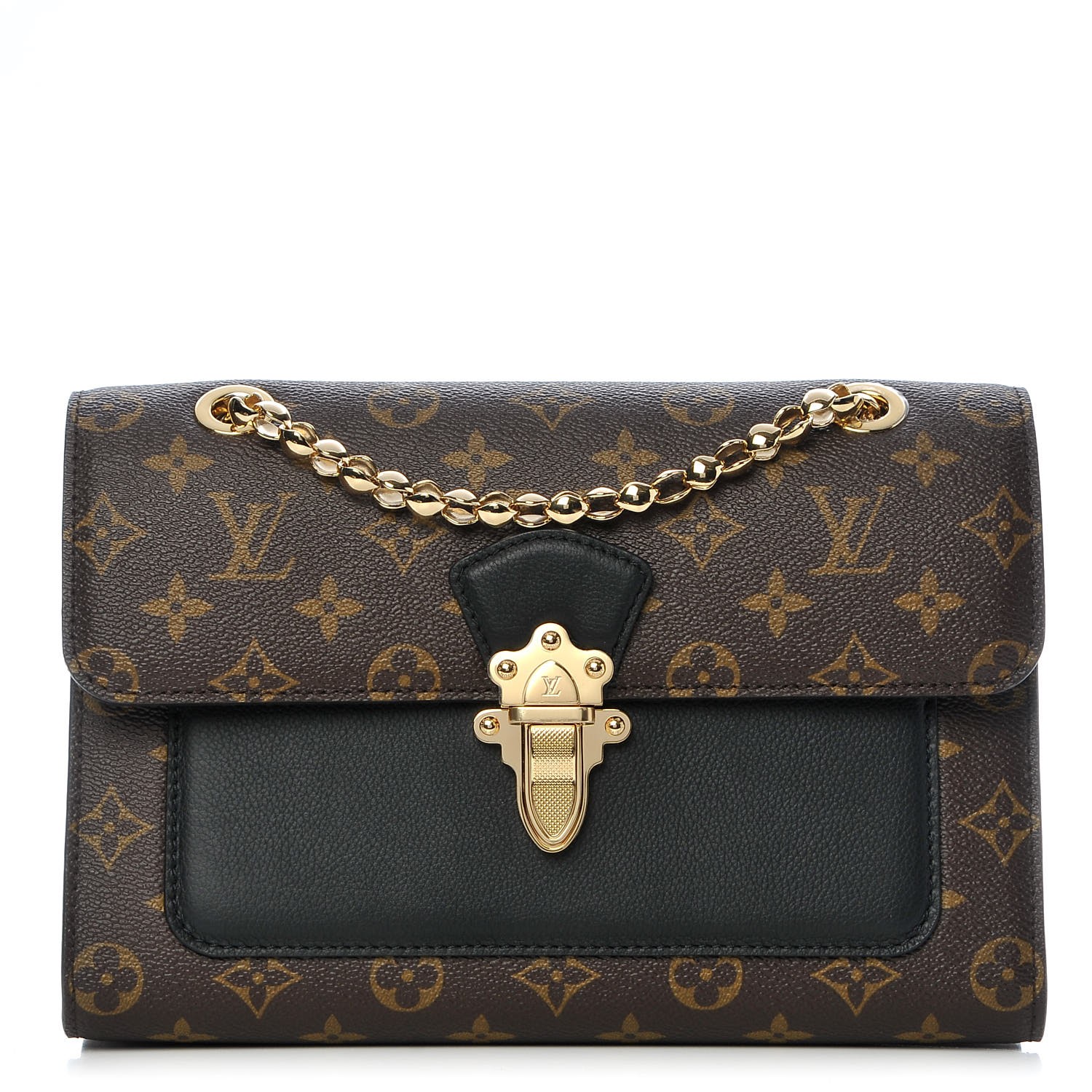 louis vuitton black monogram handbag