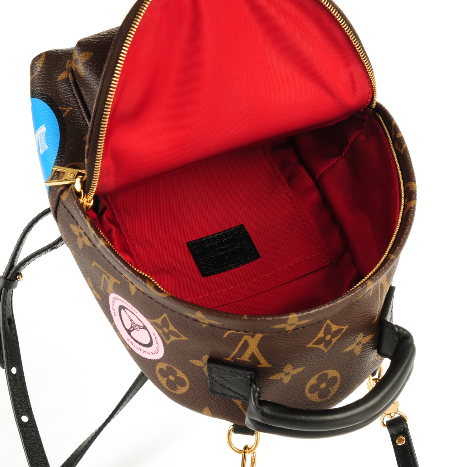 LOUIS VUITTON Monogram World Tour Palm Springs Backpack Mini 162019