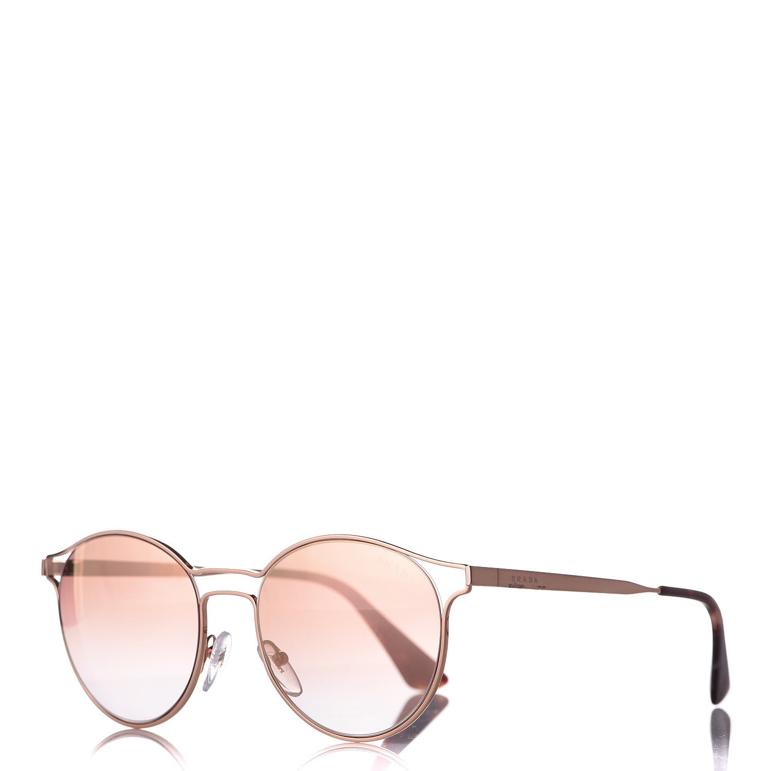 prada rose gold sunglasses