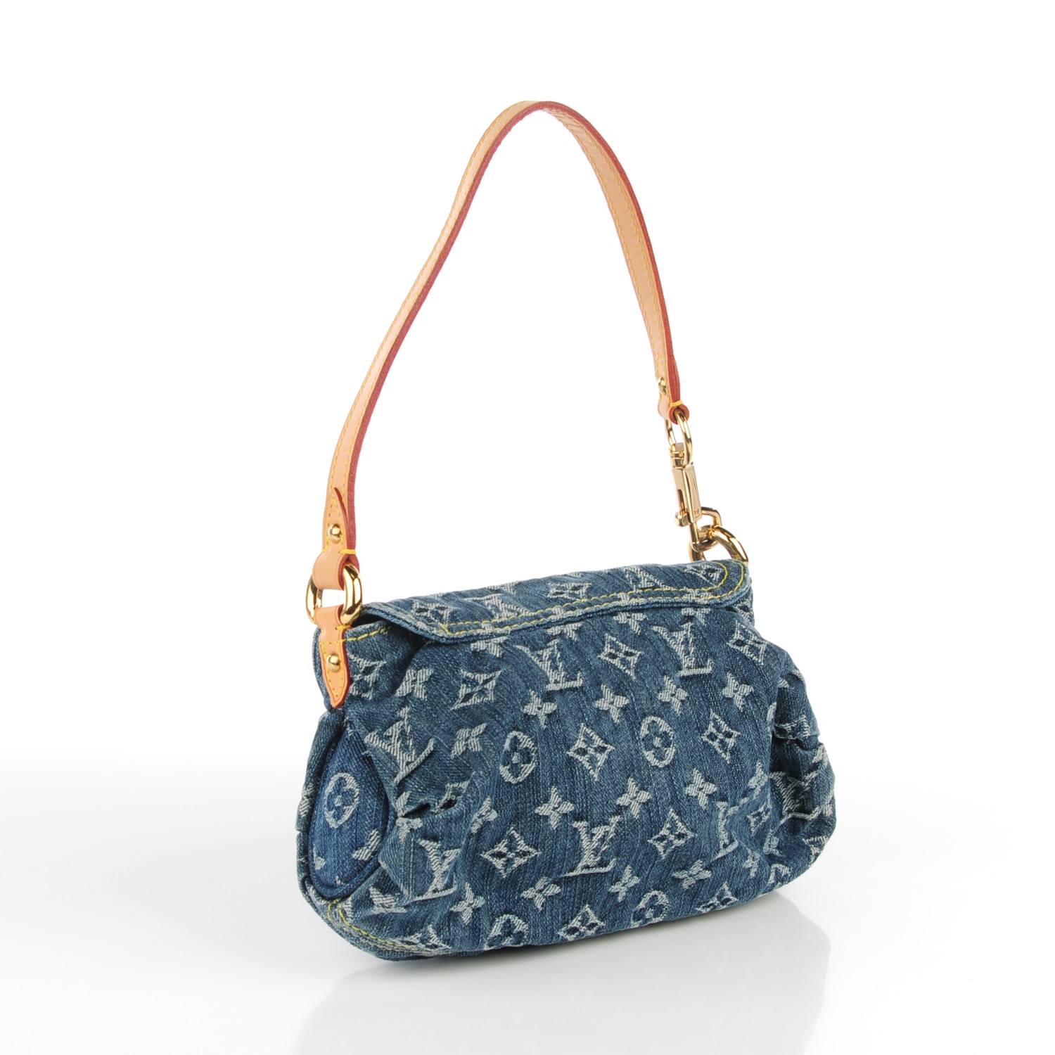 louis vuitton denim mini pleaty