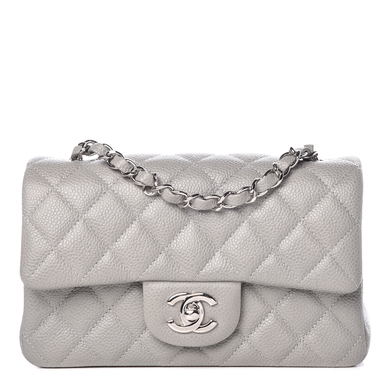 Mini rectangular chanel discount caviar