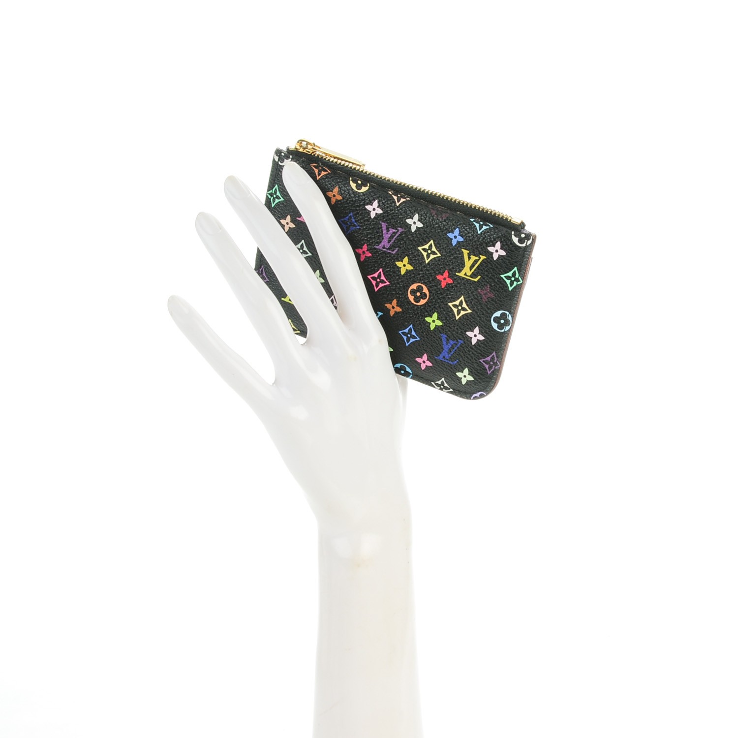 louis vuitton multicolor key pouch