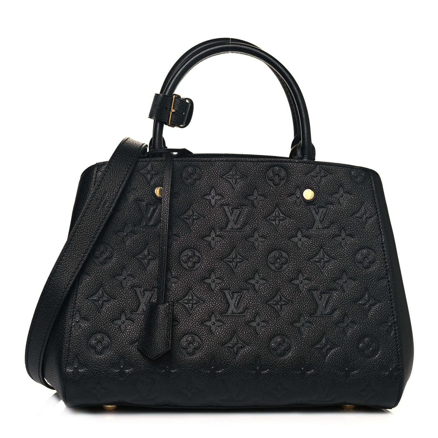 louis vuitton empreinte montaigne mm black