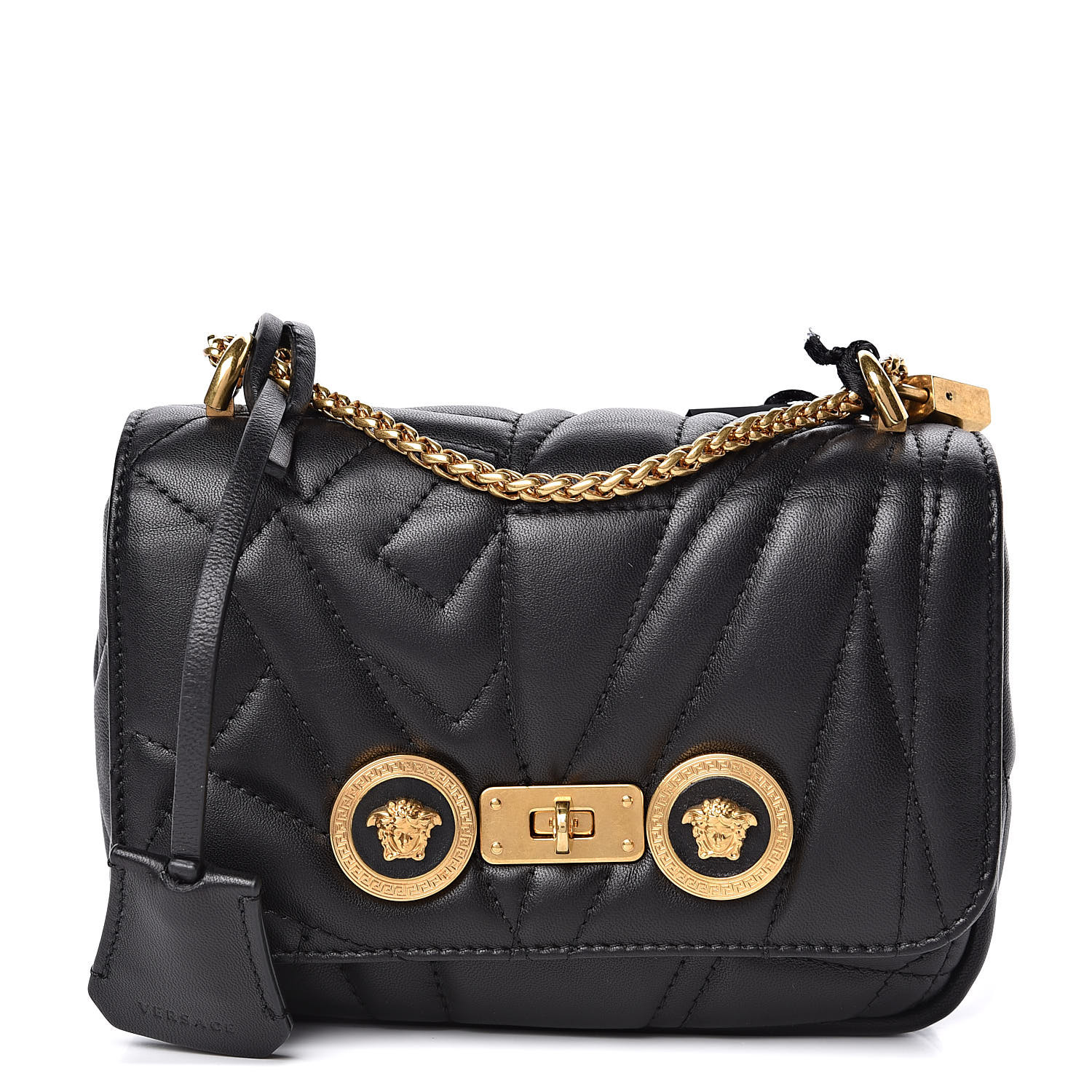 Versace small icon shoulder bag new arrivals