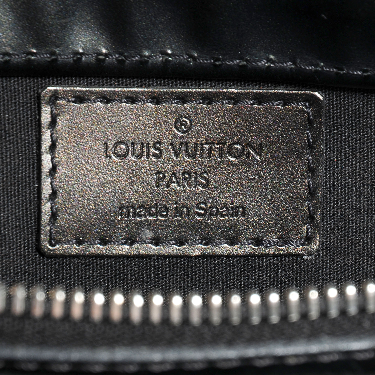 LOUIS VUITTON Mat Monogram Allston Black 79837