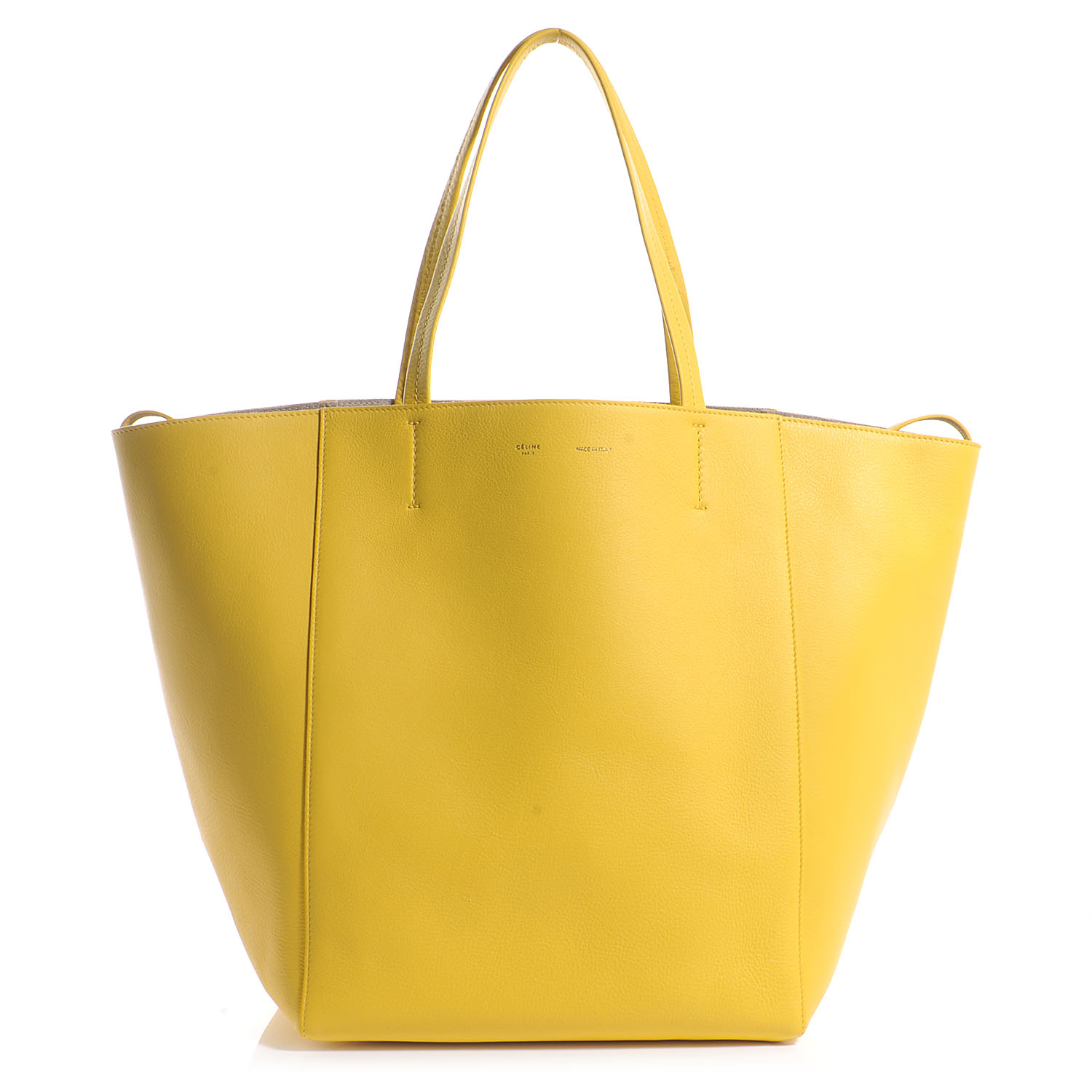 celine yellow tote