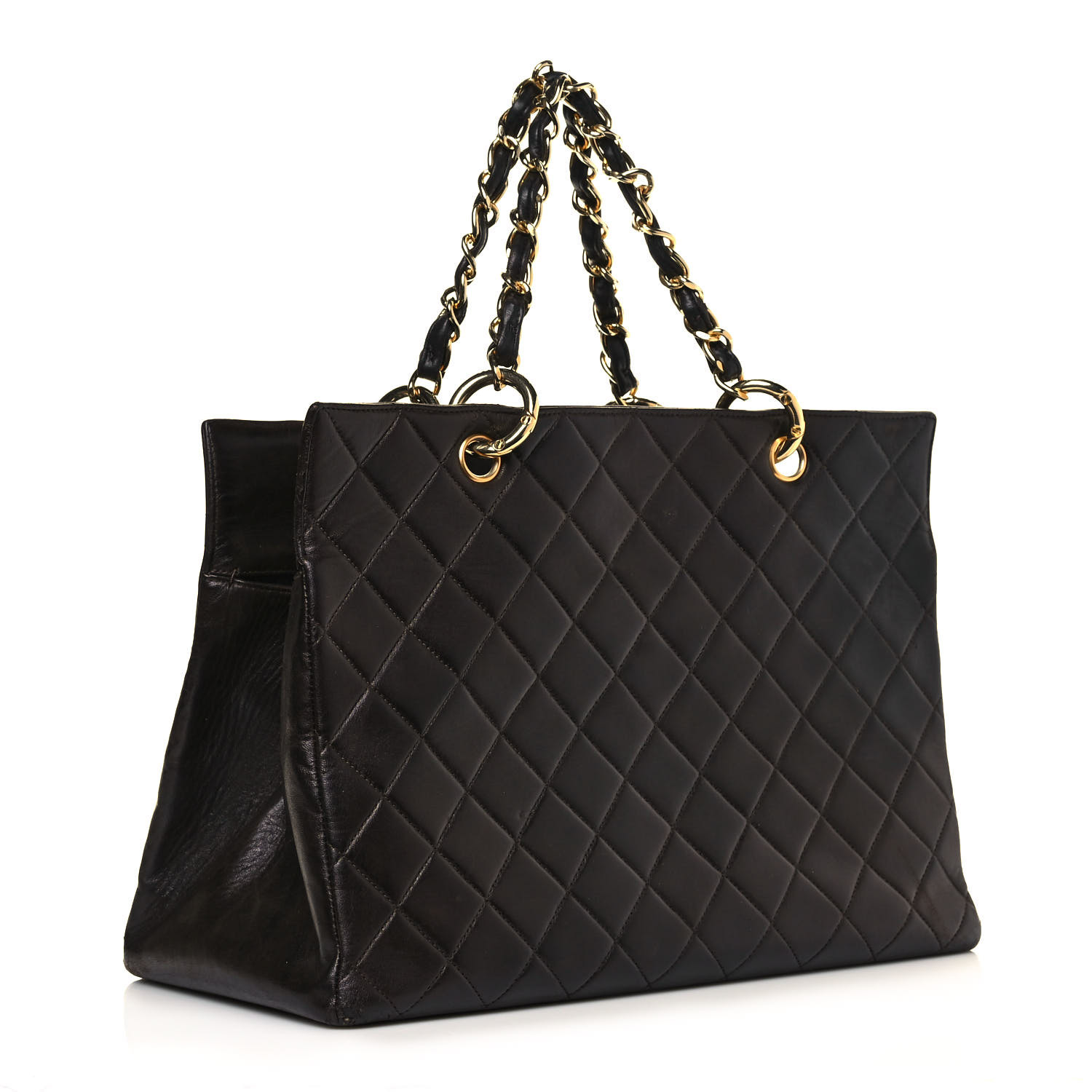 chanel tote quilted