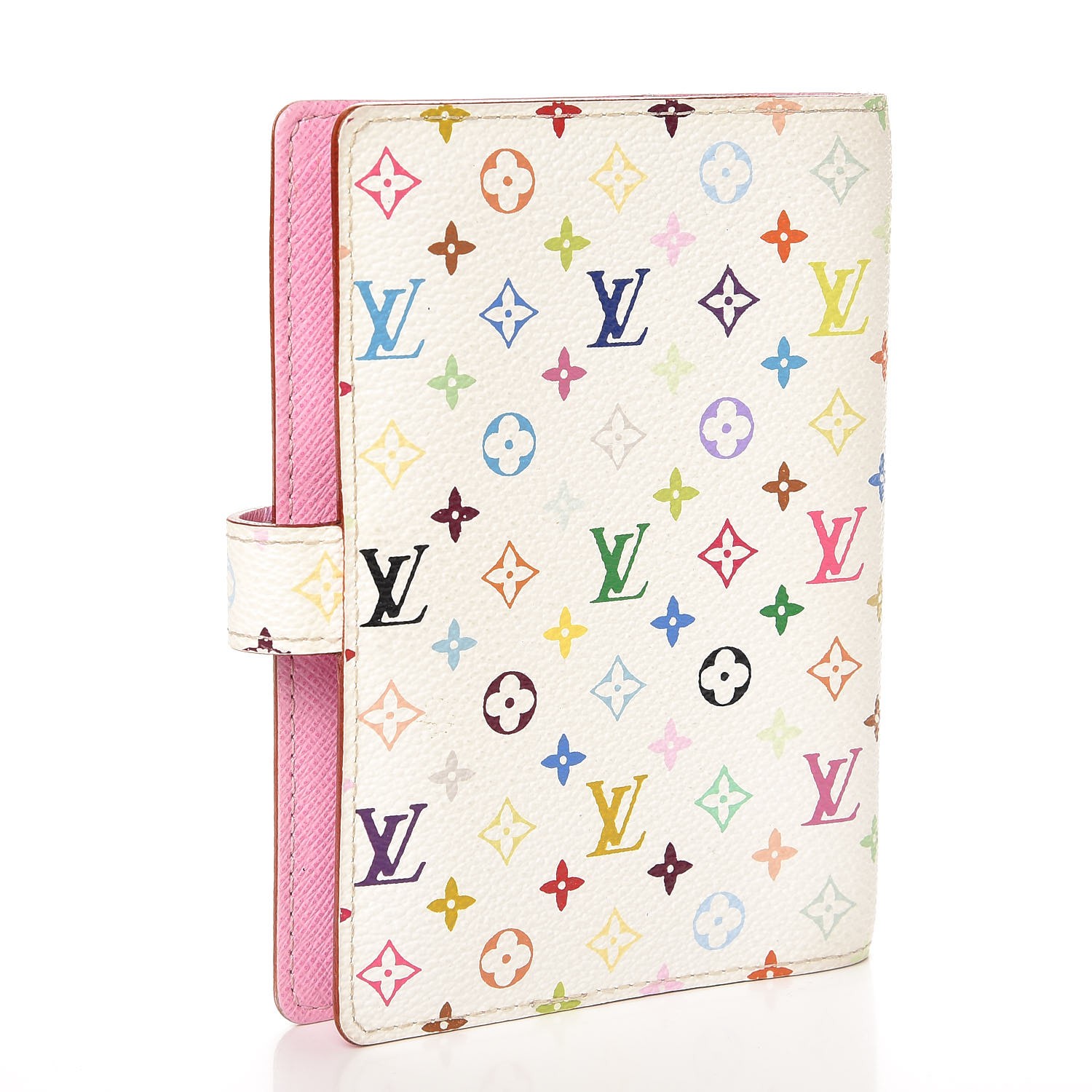 Louis Vuitton Louis Vuitton Agenda PM White Multicolor Monogram