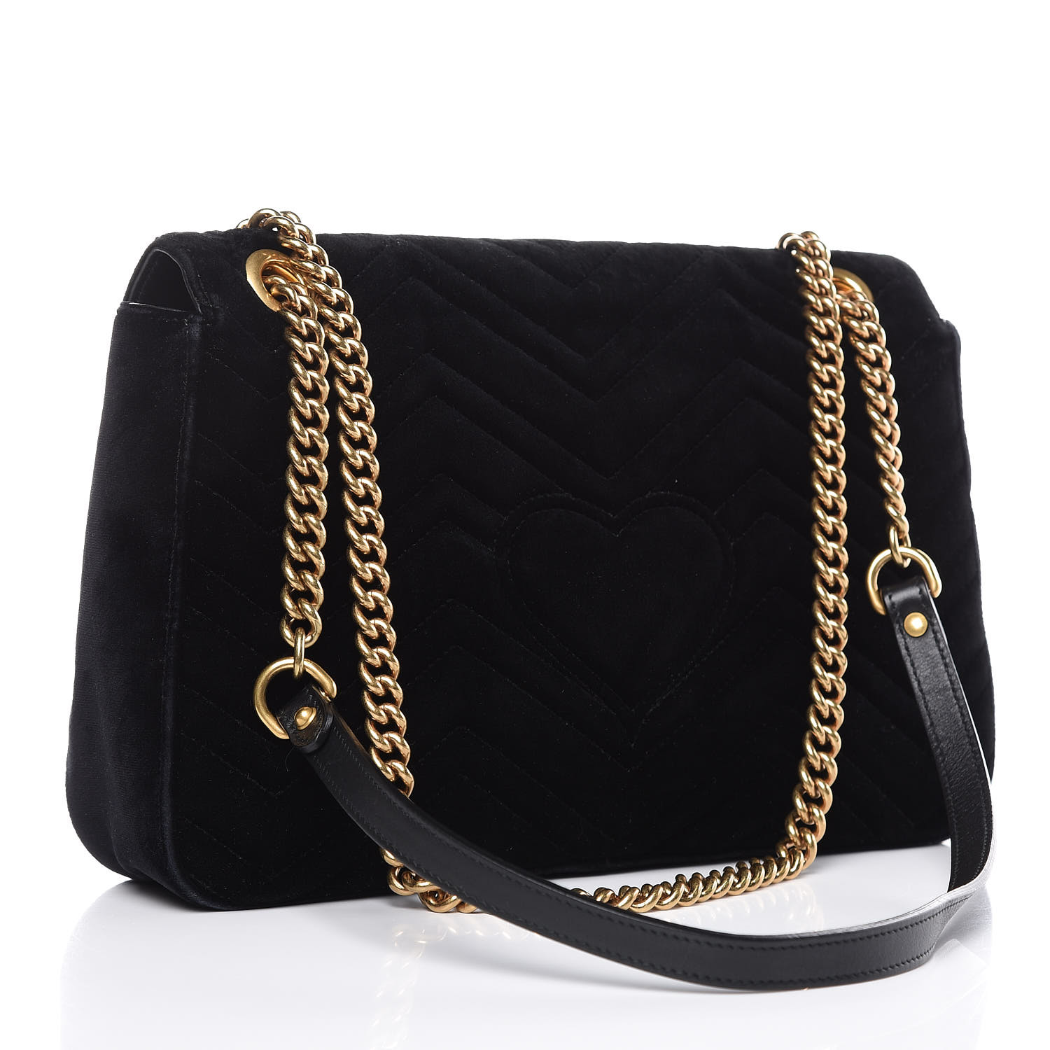 gucci pearl bag black