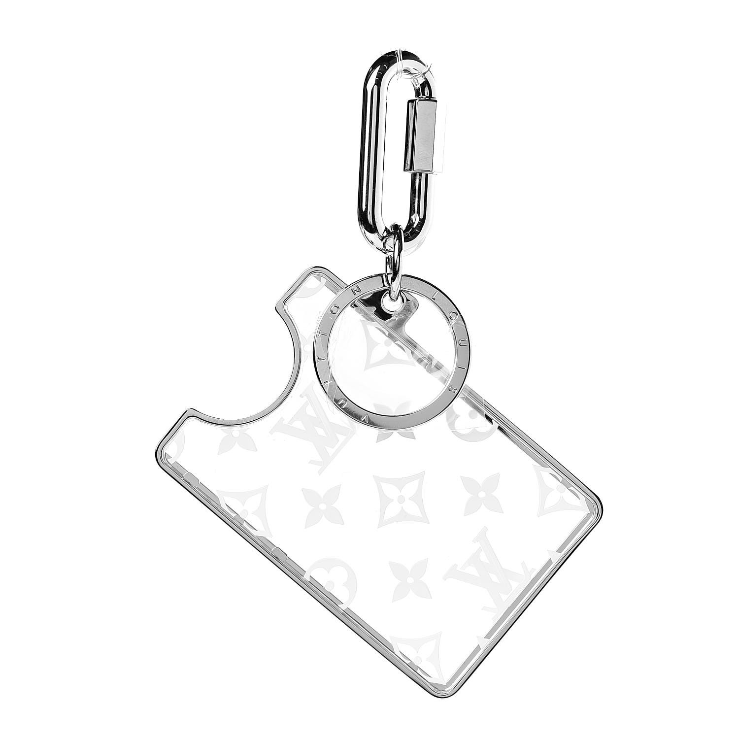 LOUIS VUITTON * LV Prism ID Holder Bag Charm and Key Holder