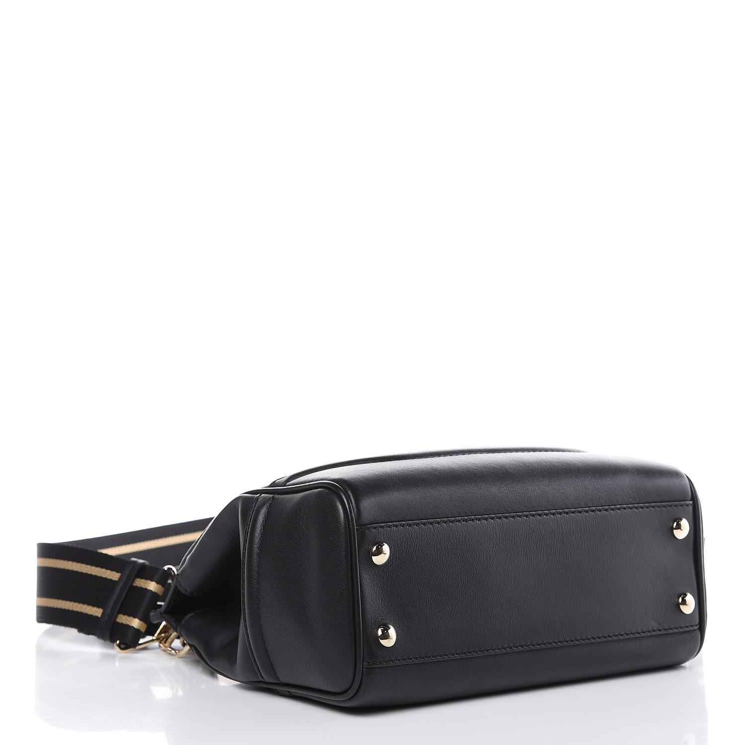 palazzo calf leather shoulder bag