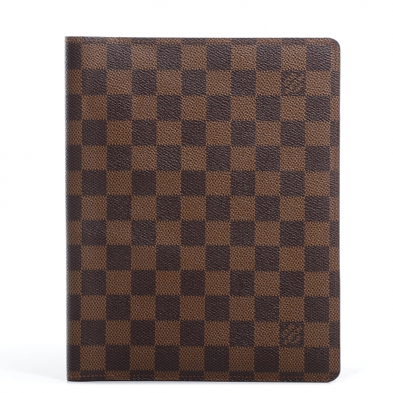 Louis Vuitton Damier Ebene Desk Agenda Cover 75067