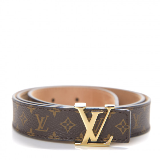 Louis Vuitton, Accessories, Lv Initiales 3mm Reversible Belt No Buckle
