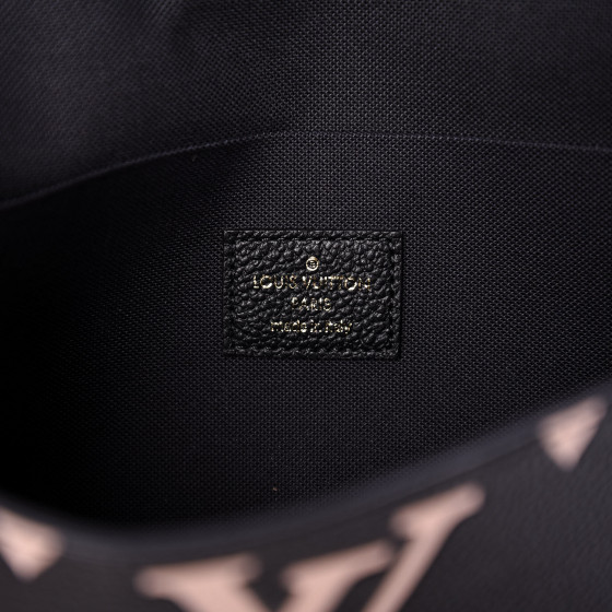 Louis Vuitton Felicie Pochette Bicolor Monogram Leather Dove/Cream