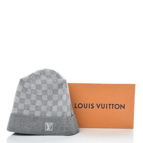 Wool beanie Louis Vuitton Grey size 54 cm in Wool - 36015129