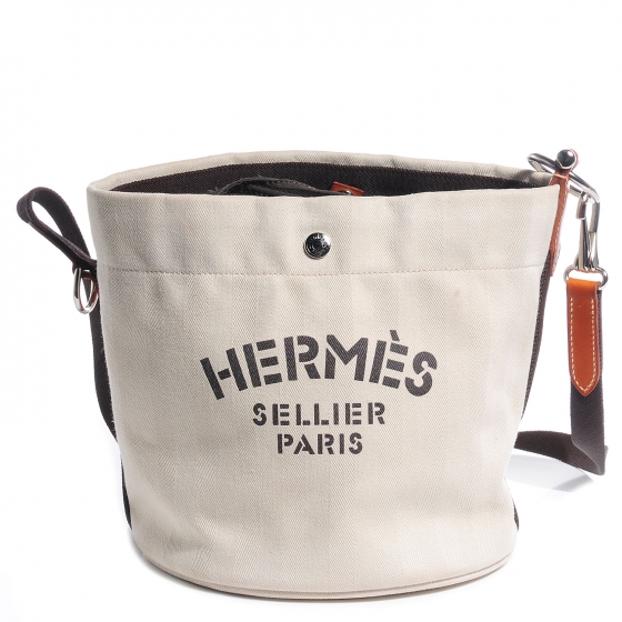 hermes sellier canvas bag