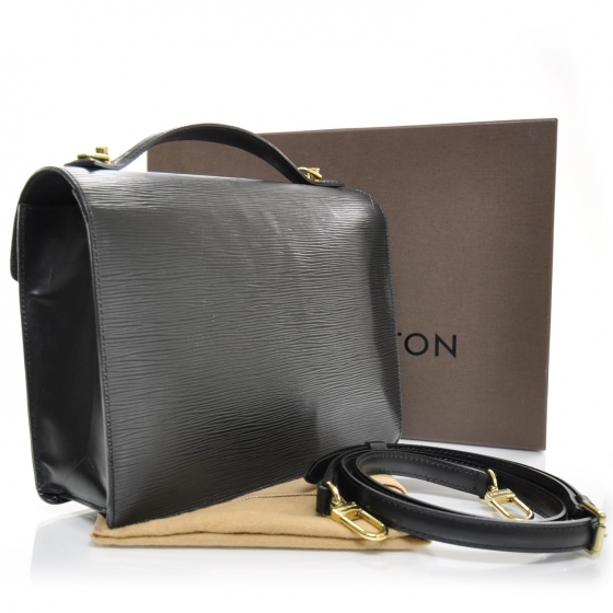 louis vuitton monceau epi black