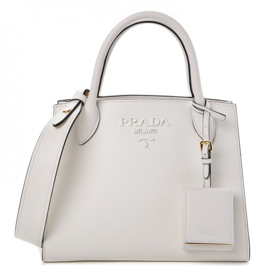 prada saffiano monochrome