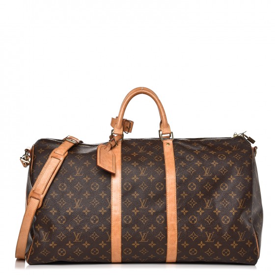 Louis Vuitton Duffle Keepall Bandouliere 55 Handbag Monogramouflage For  Sale at 1stDibs