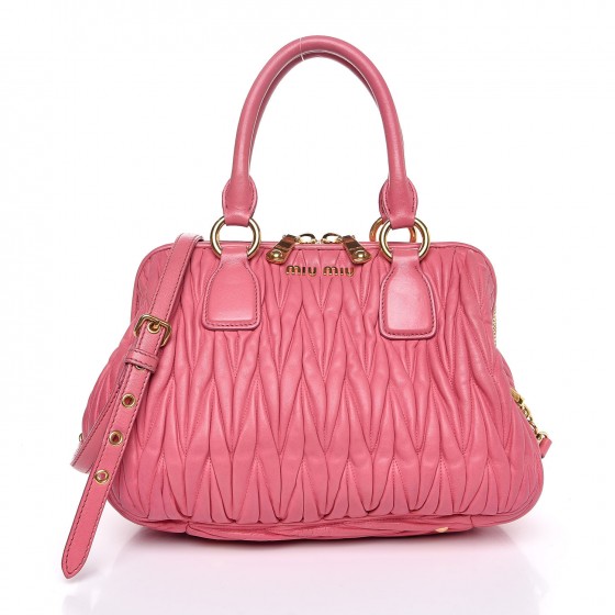 miu miu matelasse bauletto bag