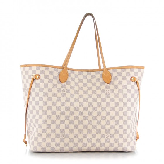 louis vuitton damier azur neverfull gm bag