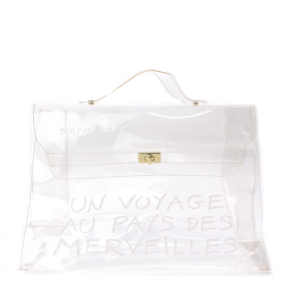 hermes vinyl bag