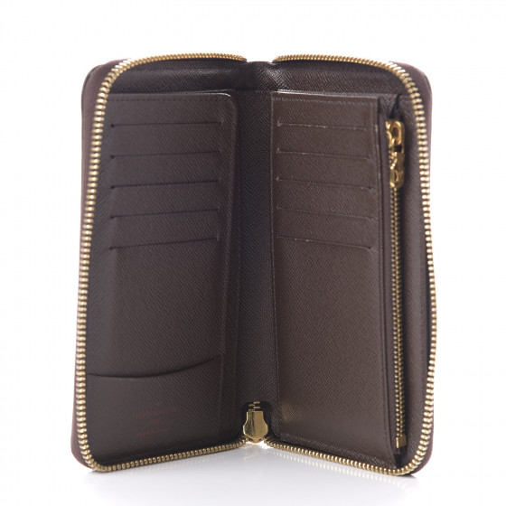 Louis Vuitton Damier Ebene Zippy Compact Wallet 577139